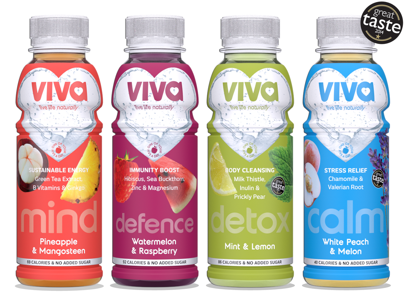 VIVA  Natural Sugar Free Functional Drinks