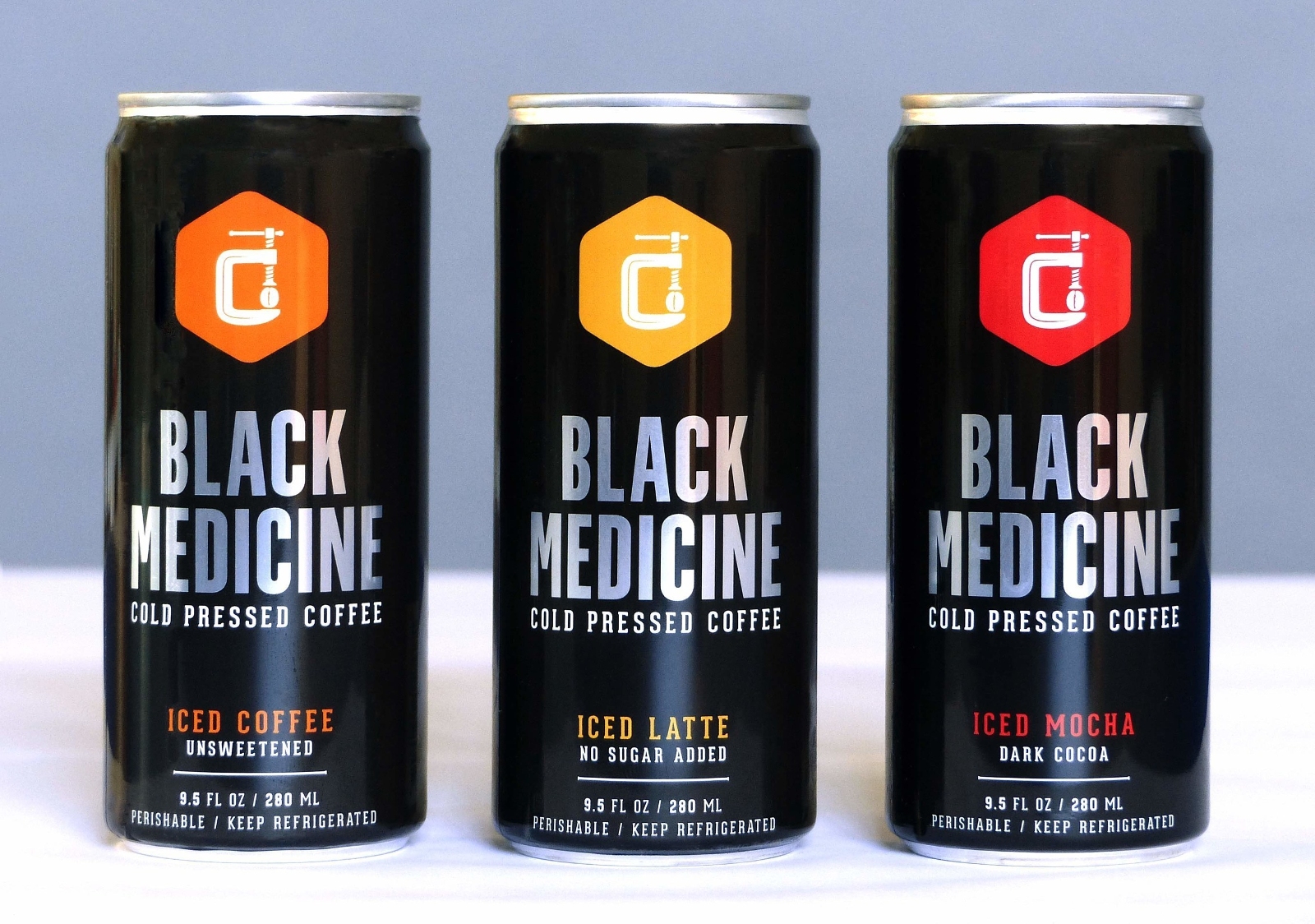 Black Medicine Cold Pressed Coffee Switches To Can Package