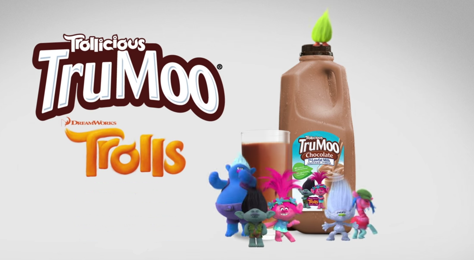 TruMoo Cooperates With DreamWorks To Promote Trolls