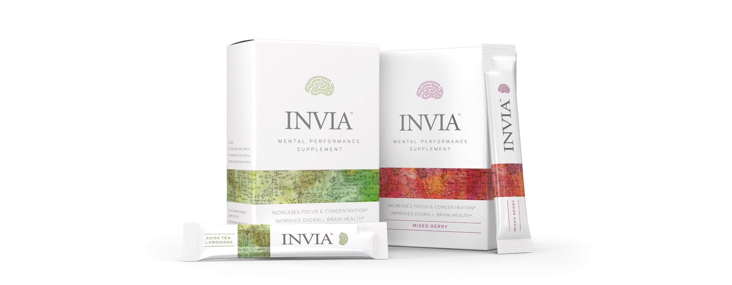New INVIA Mental Performance Drink Mix Supplement