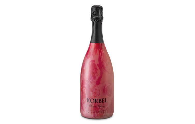 Korbel California Champagne Launches Exclusive Floral Wrap