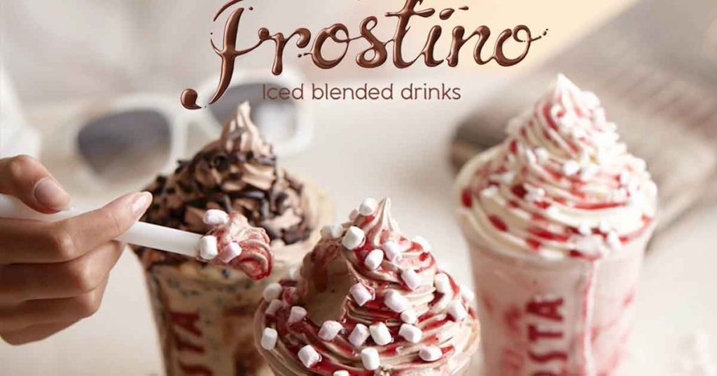 Costa Coffee launches Frostino range of chilled beverages