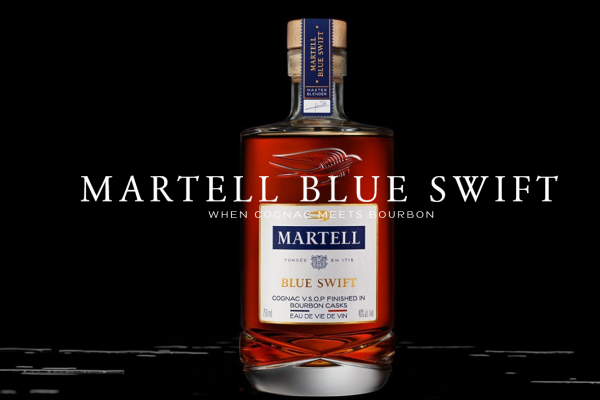 Evoking the Spirit of Curiosity, Martell Unveils Blue Swift