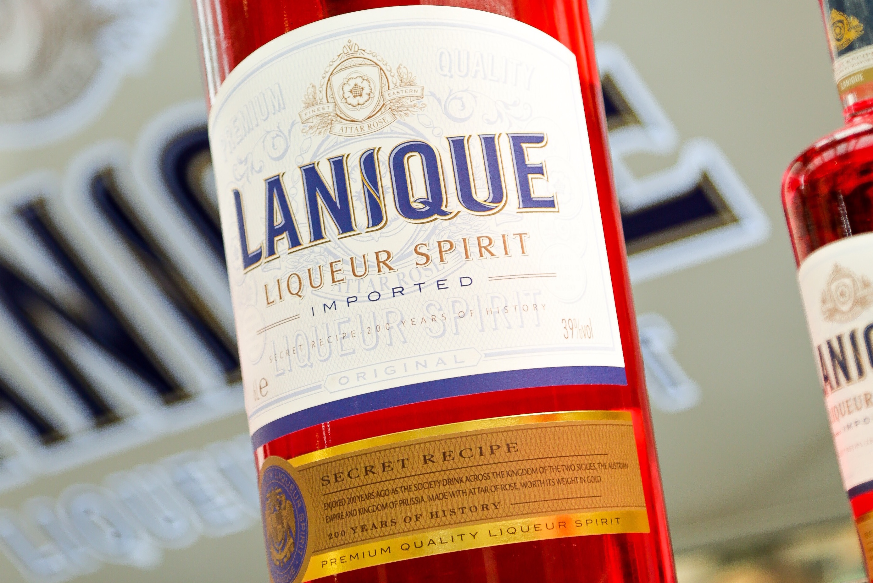 The Label Makers Partnerships With Lanique Liqueur Spirit