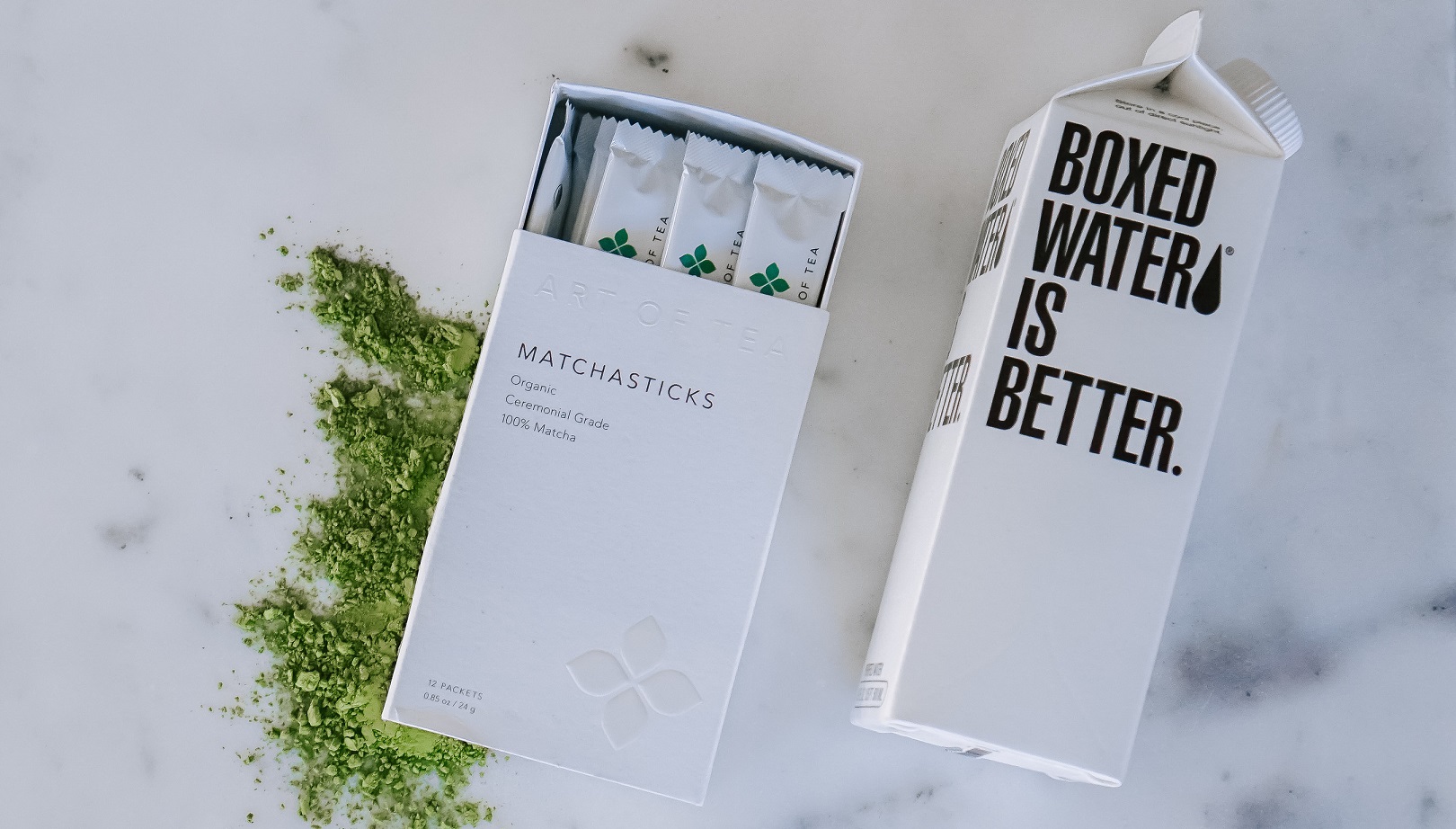 Boxed Water Is Better Launches Boxed Matcha