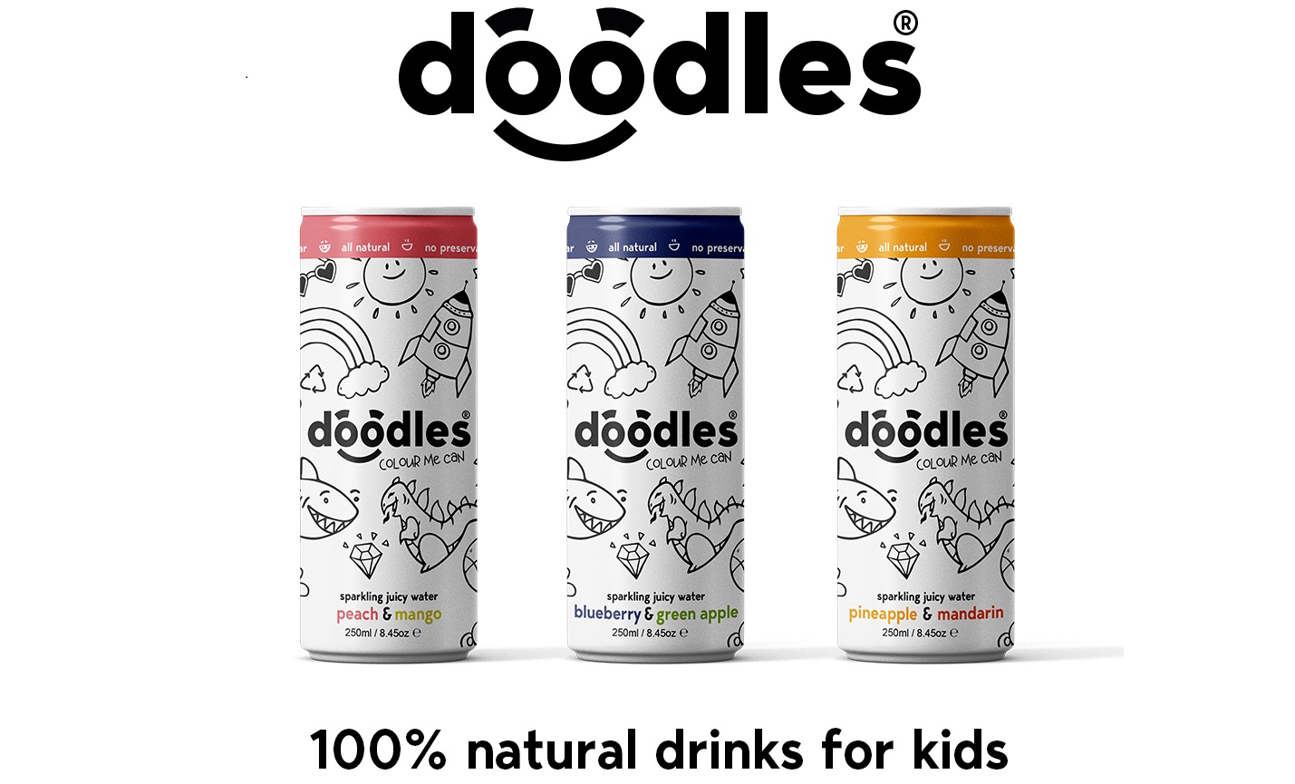 Doodles Targets Crowdcube to Bring Healthy Sparkle to Kids Soft Drinks